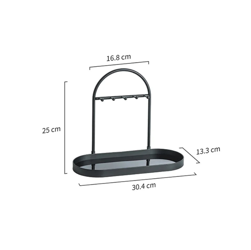 Entry Door Key Storage Rack